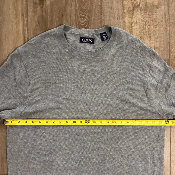 Like new! - CHAPS Super Soft Textured Knit Sweater - Picture 5 of 7